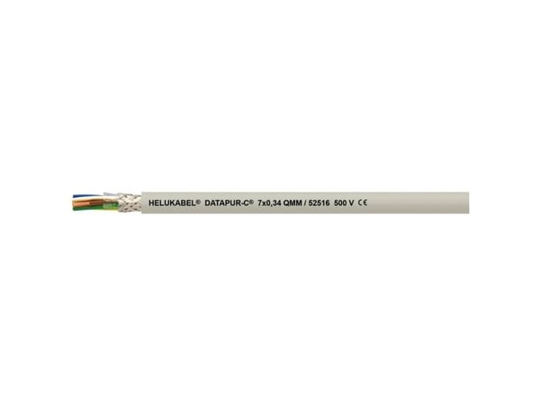 HEL U 52491-500 datakabel 3 x 0,14 mm² grå 500 m
