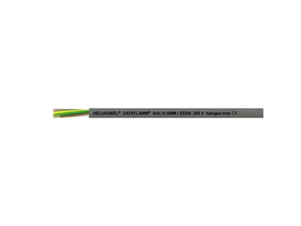 HELU 52319-500 Datakabel 4 x 0,25 mm² grå 500 m