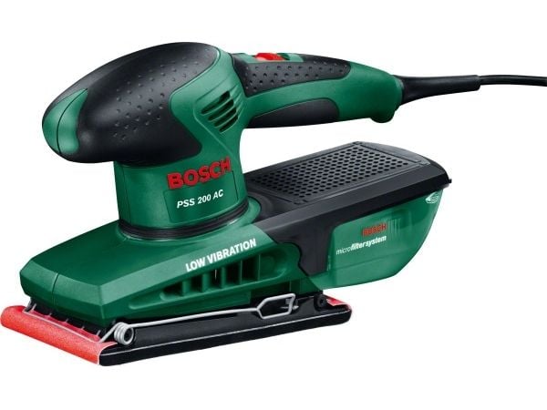 Bosch PSS 200 AC - Planslipmaskin - 200 W