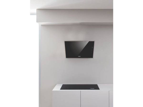 Whirlpool WHVF 63F LT K, 660 m³/t, avtrekk/resirkulering, C, A, F, 68 dB