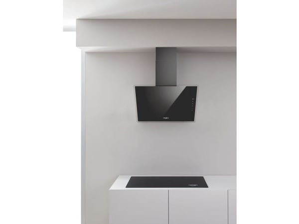 Whirlpool WHVF 63F LT K, 660 m³/t, avtrekk/resirkulering, C, A, F, 68 dB