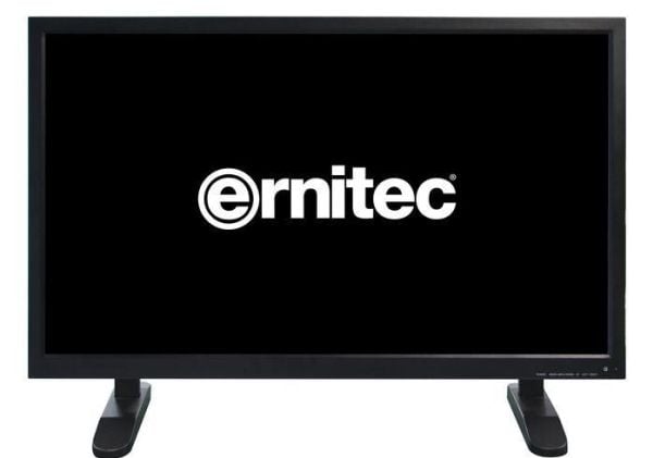 Ernitec - LED-skjerm - 55" - 3840 x 2160 4K - 500 cd/m² - 4000:1 - 5 ms - 3xHDMI, DisplayPort - høyttalere - svart
