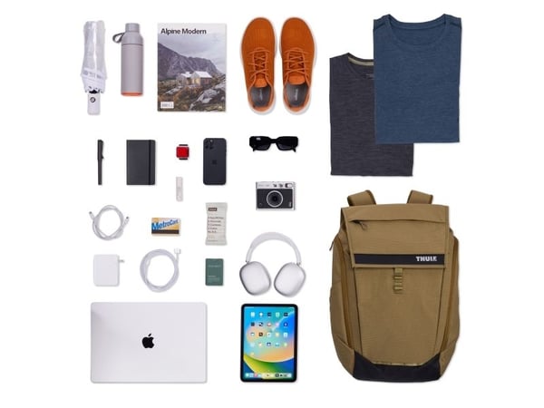 Thule Paramount PARABP3216 Nutria, Urban, Unisex, 40,6 cm (16"), Notebook-rom, Vandfast, Nylon, Polyester