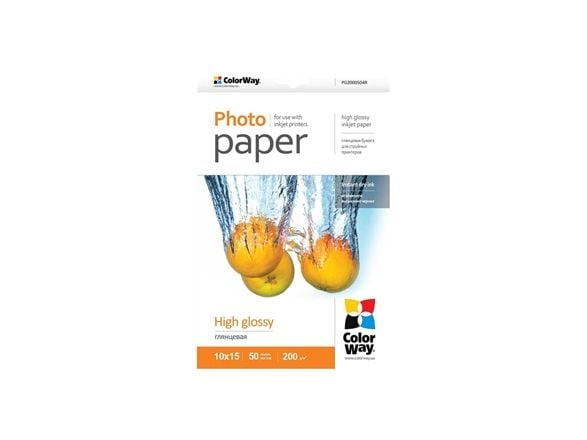 ColorWay - Blank - 100 x 150 mm - 200 g/m² - 50 ark fotopapper