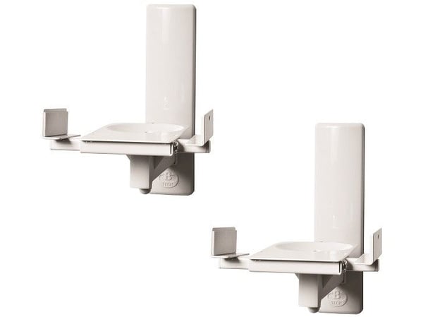B-TECH Ultragrip Pro BT77 - Monteringssett - for høyttaler(e) - hvit - veggmonterbar (en pakke 2)