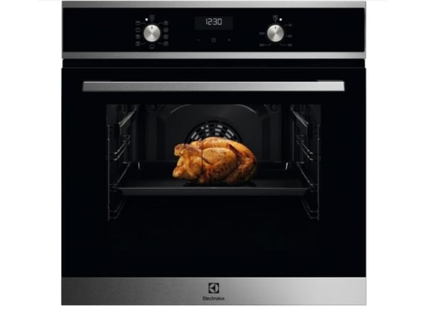 Electrolux EOD5H70BX, Medium, Elektrisk ugn, 2750 W, 65 l, AquaClean, Inbyggd