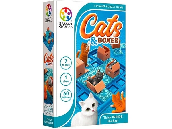 SmartGames Cats & Boxes, Boksrebus, 7 år
