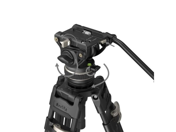 SMALLRIG 3989 HEAVY-DUTY KARBONFIBER-VIDEOSTATIVSETT FREEBLAZER