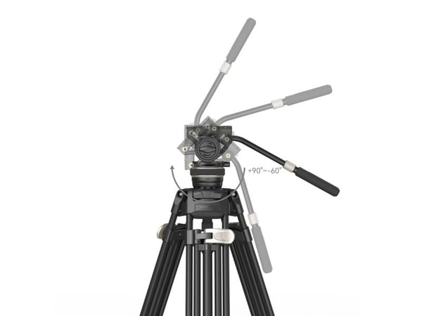 SMALLRIG 3989 HEAVY-DUTY KARBONFIBER-VIDEOSTATIVSETT FREEBLAZER