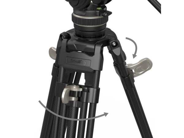 SMALLRIG 3989 HEAVY-DUTY KARBONFIBER-VIDEOSTATIVSETT FREEBLAZER