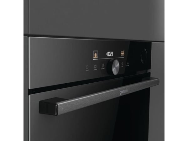 Gorenje BSA6747DGWI, Stor, Elektrisk ovn, 77 l, 300 °C, Katalytisk, AquaClean