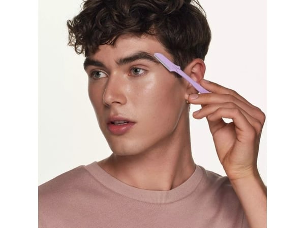 Essence BROW FORMER, Ögonbrynsset, Lila, Rostfritt stål, 4 styck