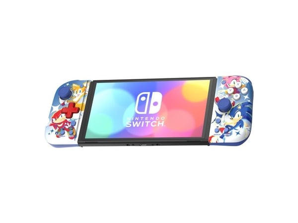Hori Split Pad Compact Sonic, Pad-ohjain, Nintendo Switch, Nintendo Switch OLED, D-pad, Turbopainike, Sininen, 59 mm, 164 mm