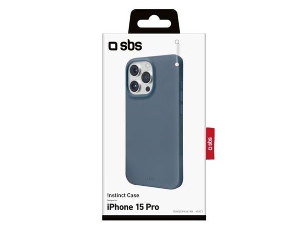SBS TEINSTIP1561PB, Suojus, Apple, iPhone 15 Pro, 15,5 cm (6.1"), Sininen