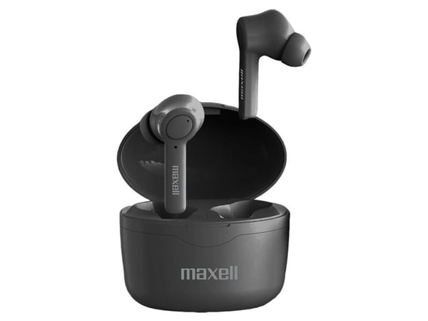 Maxell Home Studio, Koblet med ledninger (ikke trådløs), Musikk, Hodetelefoner, Svart