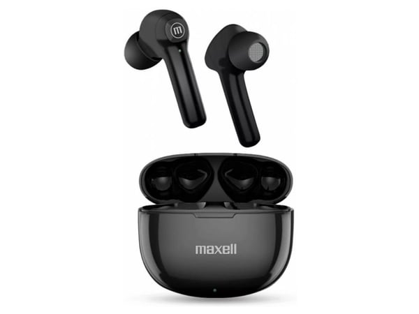 Maxell Dynamic+ trådløse hovedtelefoner med opladningsetui Bluetooth sort