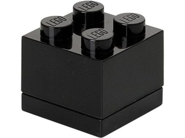 LEGO Storage Brick 4 - Förvaringsbox - svart