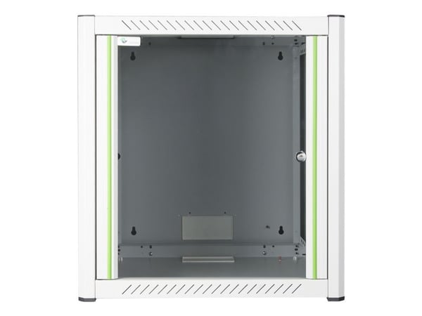 Lanview by Logon - Rack skap - 60 x 56, pro - veggmonterbar - hvit, RAL 7035 - 12U - 19"