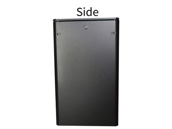Lanview by Logon - Rack skap - 800 x 800 mm, datalinje - fritt stående - svart, RAL 9005 - 26U - 19"