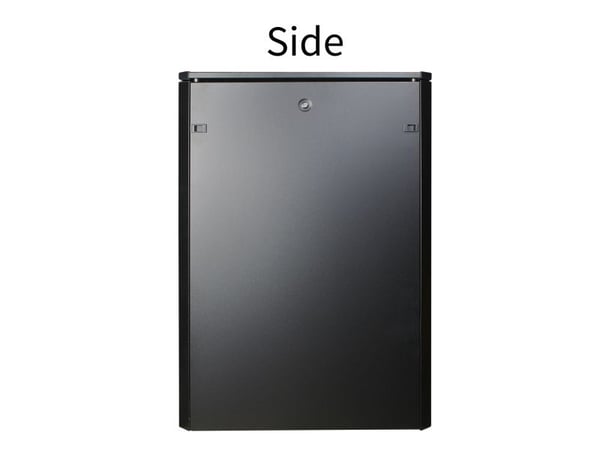 Lanview by Logon Data Line - Rack skap - 800 x 800 mm, data line - free-standing - svart, RAL 9005 - 22U - 19"