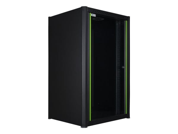 Lanview by Logon - Rack skap - 60 x 56 - veggmonterbar - svart, RAL 9005 - 20U - 19"