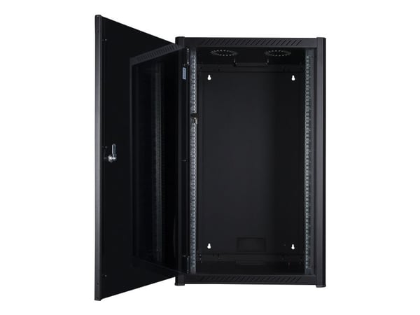 Lanview by Logon - Rack skap - 60 x 56 - veggmonterbar - svart, RAL 9005 - 20U - 19"