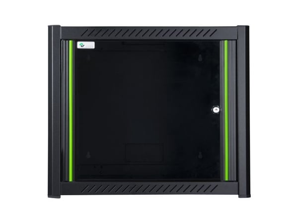 Lanview by Logon - Rack skåp - 60 x 56 - väggmontering - svart, RAL 9005 - 9U - 19"