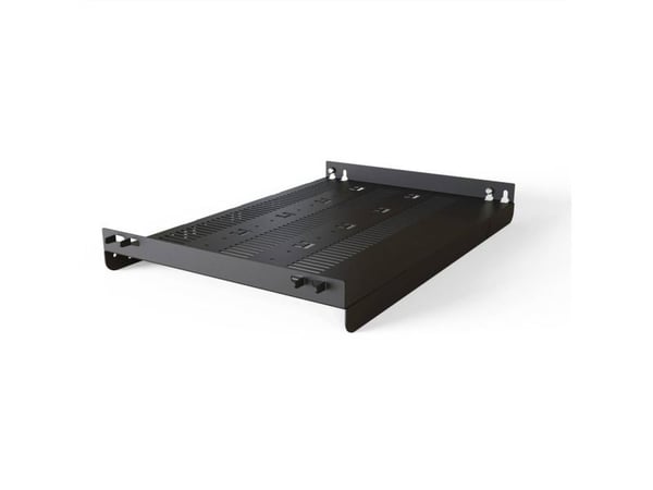SCHROFF hyllplan stat. 19" 500D RAL7021 (21130302)