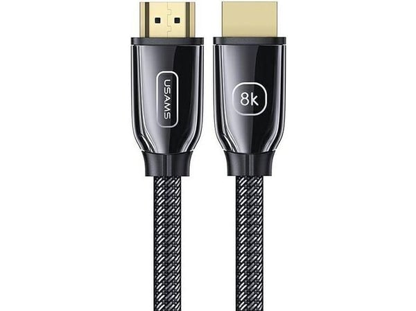 HDMI-HDMI-kabel Usams U67 SJ498 8K HDMI 2.1 3m svart