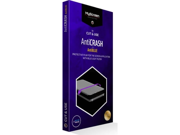 MyScreen MS CUT&amp;USE antiCRASH antiBLUE 4.0 6.5" kalvo Myynti pakkauksissa 10vnt hinta per 1 kpl