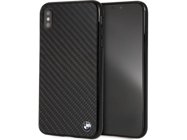 Hardcase til BMW BMHCI65MBC iPhone Xs Max svart/svart Siganture-Carbon