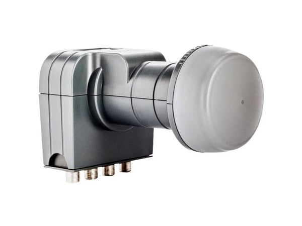 fuba DEK 417 Quattro-LNB Osallistujamäärä: 4 Feedoptagzele: 40 mm kytkimellä Harmaa fuba DEK 417 Quattro-LNB Osallistujamäärä: 4 Feedoptagzele: 40 mm kytkimellä Harmaa