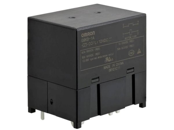 Omron G9KB-1A-DC12 Tulostusrele 12 V/DC 1 x pääkontakti 1 kpl Lokerikko