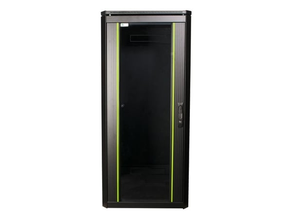Lanview by Logon Data Line - Rack skap - 600 x 600 mm, data line - free-standing - svart - 26U - 19"