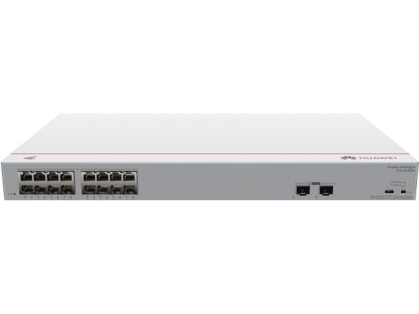 Huawei CloudEngine S110-16LP2SR, Gigabit Ethernet (10/100/1000), Power over Ethernet -tuki, Telineasennus, 1U