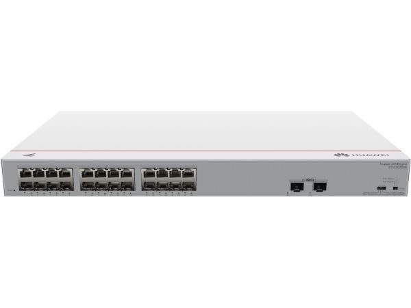 Huawei CloudEngine S110-24LP2SR, Power over Ethernet -tuki, Telineasennus, 1U