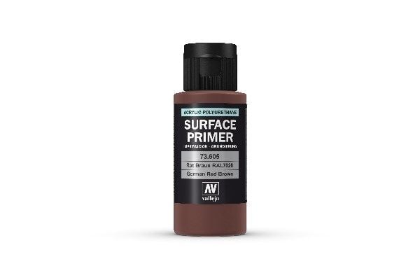 Pohjamaali akryyli-polyuretaani 60ml. punainen/ruskea