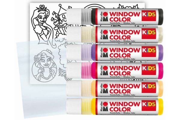 Fun & Fancy Princess maling 6x25 ml + motiver