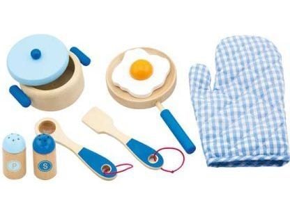 Keittiötyökalut sininen ,,Viga Toys (50115)
