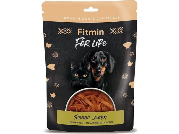 Fitmin For Life godbit dog&cat rabbit jerky 70 g