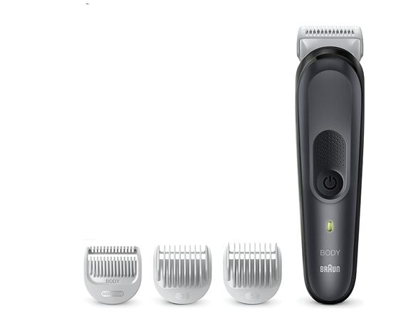 Braun BG3350, Sort, Grå, 0,5 mm, 5 mm, Universell, Batteri, 80 min