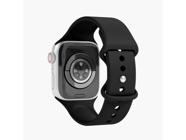 Vonmählen Classic, Band, Smartklokke, Svart, Apple, Apple Watch 38 mm | 40 mm | 41 mm, Silikon