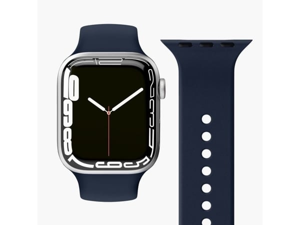 Vonmählen Classic, Band, Smartklokke, Blå, Apple, Apple Watch 42 mm | 44 mm | 45 mm | 49 mm, Silikon