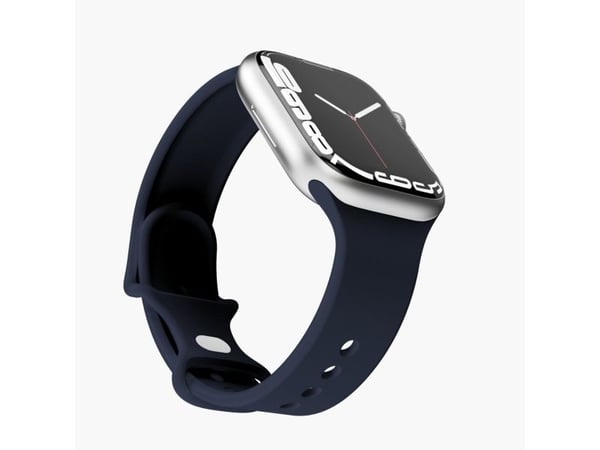 Vonmählen Classic, Band, Smartklokke, Blå, Apple, Apple Watch 42 mm | 44 mm | 45 mm | 49 mm, Silikon