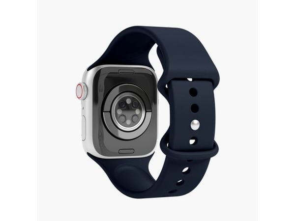 Vonmählen Classic, Band, Smartklokke, Blå, Apple, Apple Watch 42 mm | 44 mm | 45 mm | 49 mm, Silikon