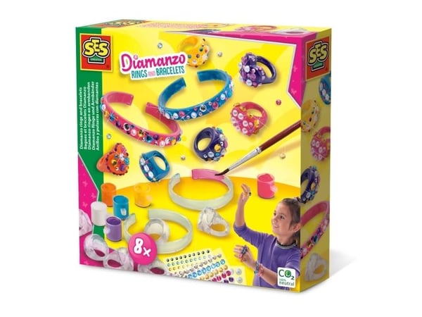 SES Creative Diamantsmykker - Ringe og armbånd