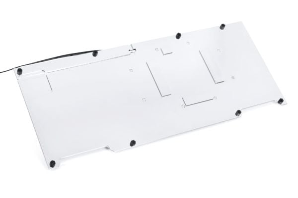 Alphacool 13046, Bakplate, Akryl, Kopper, 1/4", 3-pin, 60 °C, 0,8 stang