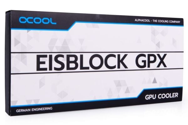 Alphacool 13046, Bakplate, Akryl, Kopper, 1/4", 3-pin, 60 °C, 0,8 stang
