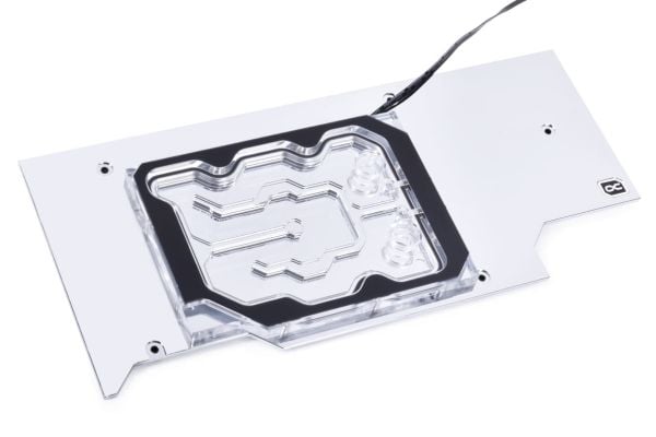 Alphacool 13044, Bakplate, Akryl, Kopper, 1/4", 3-pin, 60 °C, 0,8 stang