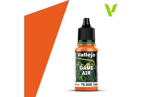 Vallejo Game Air 76.008 Orange Fire 18 ml